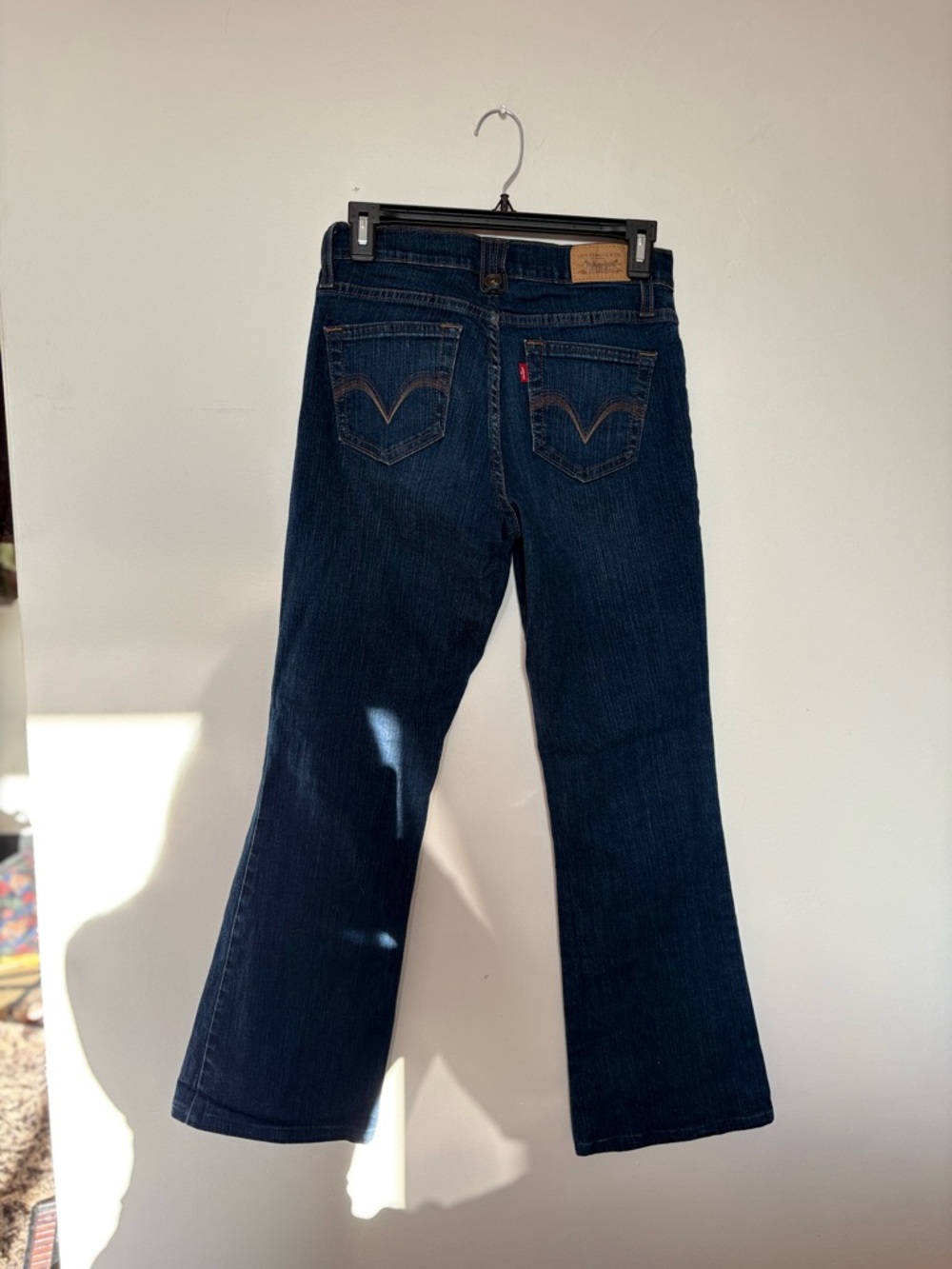 Vintage Levis Perfectly Slimming Midrise Flare Jeans - Picture 4 of 7